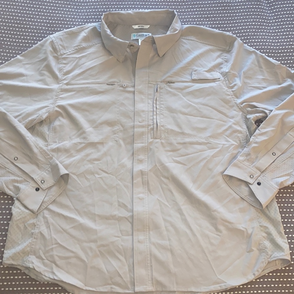 Coolibar Mens Baraco fishing shirt